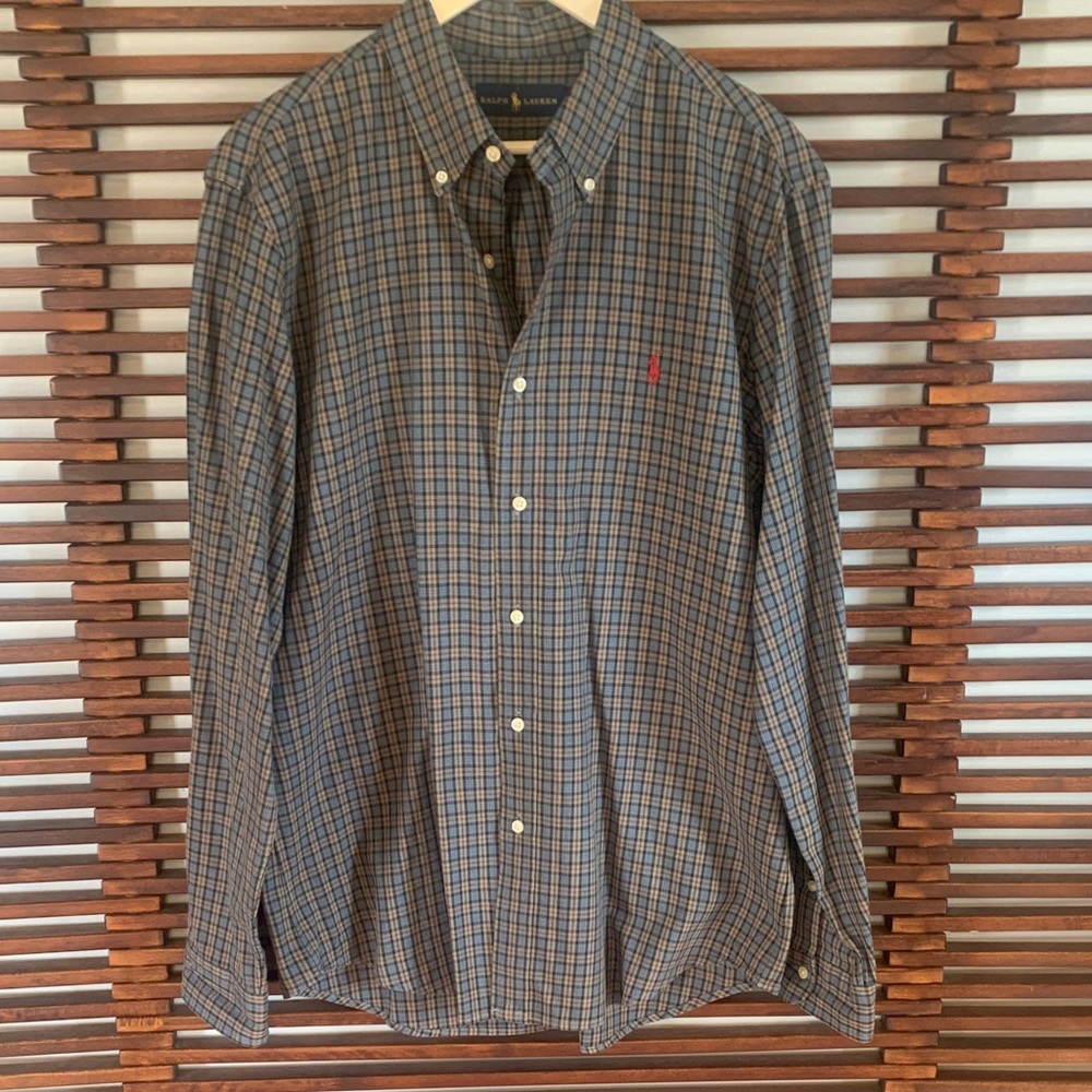 Ralph Lauren Plaid Button-Down Shirt